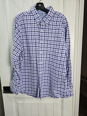 Saddlebred Vintage Oxford Button Down Shirt Size Large